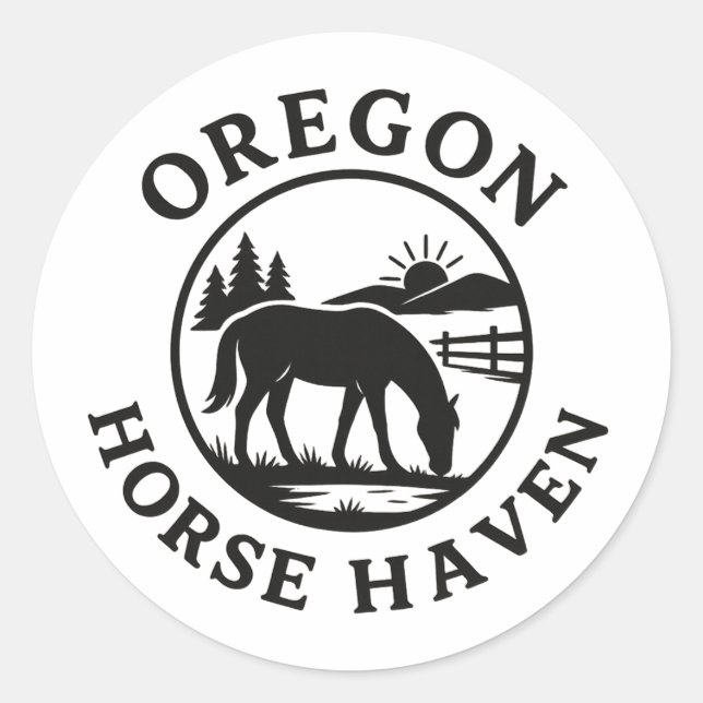 Adesivo Redondo Autocolante OHH (Frente)