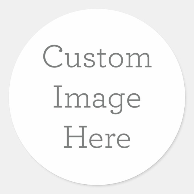 Adesivo Redondo Autocolante personalizado (Frente)