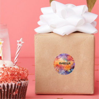 Adesivo Redondo autocolante personalizado