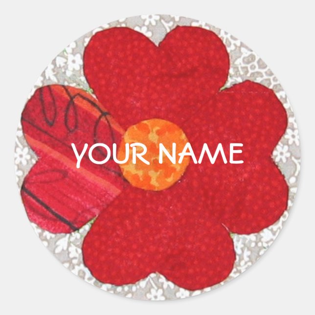 Adesivo Redondo Autocolante personalizado! (Frente)