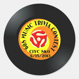 Adesivo Redondo Autocolante Personalizado 4