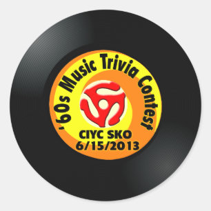 Adesivo Redondo Autocolante Personalizado 5