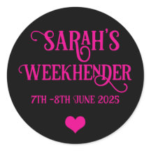 Autocolante Personalizado Chic | Esquadrão de Noiv