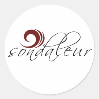 Adesivo Redondo autocolante Sondaleur