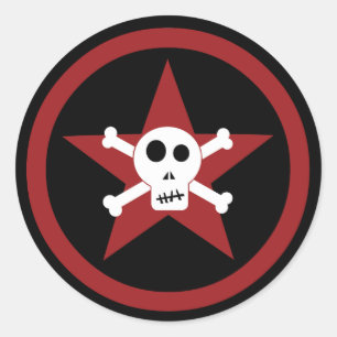 Adesivo Redondo Autocolante & Star Classic Round