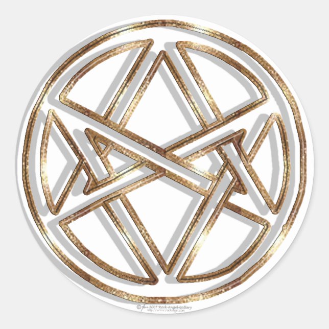 Adesivo Redondo Autocolantes (Frente)