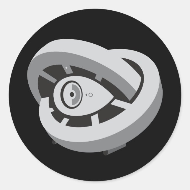 Adesivo Redondo Autocolantes (Frente)