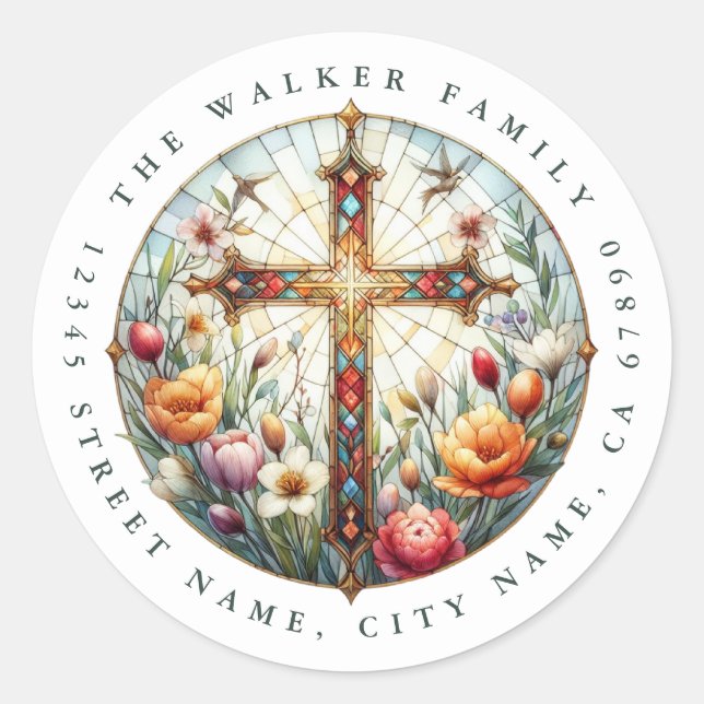 Adesivo Redondo Autocolantes (Frente)