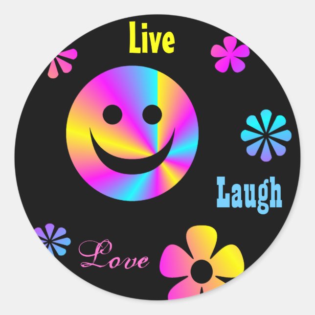 Adesivo Redondo Autocolantes (Frente)