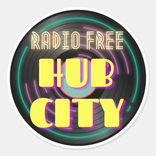 Adesivo Redondo Autocolantes (Frente)