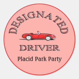 Adesivo Redondo Autocolantes 2 Autocolantes personalizados