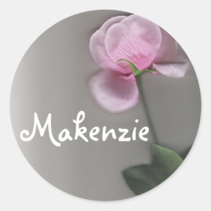 Adesivo Redondo autocolantes 4 nome: Makenzie