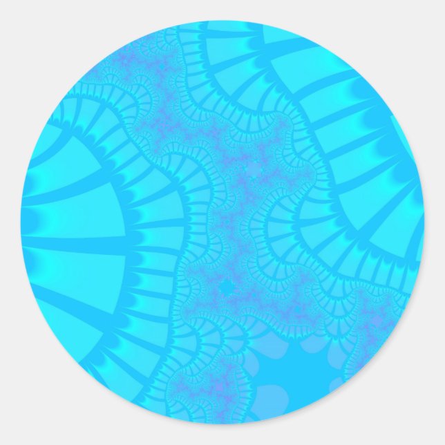 Adesivo Redondo Autocolantes Aqua Remix Pequenos (Frente)