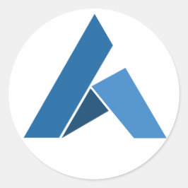 Adesivo Redondo Autocolantes Ardor ARDR (folha de 20)