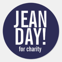 Autocolantes Azul de Marinho Simples Jean Day