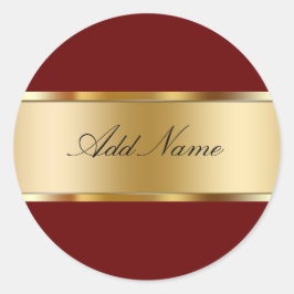 Adesivo Redondo Autocolantes clássicos