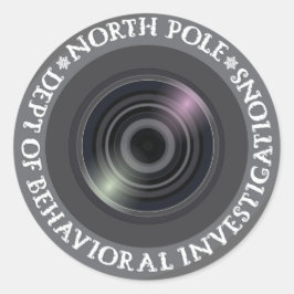 Adesivo Redondo Autocolantes da câmera Elf