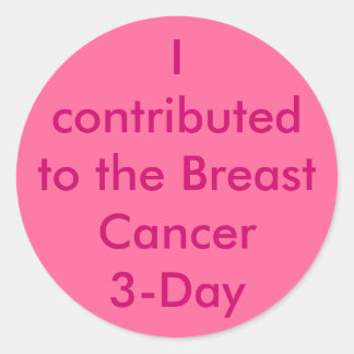 Adesivo Redondo Autocolantes de 3 dias