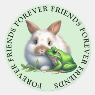 Adesivo Redondo Autocolantes de Amizade