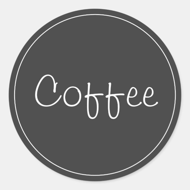 Adesivo Redondo Autocolantes de cozinha (Frente)