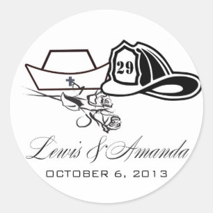 Adesivo Redondo Autocolantes de Enfermeiro Personalizados