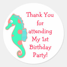 Autocolantes de Festa de aniversário de cavalo per