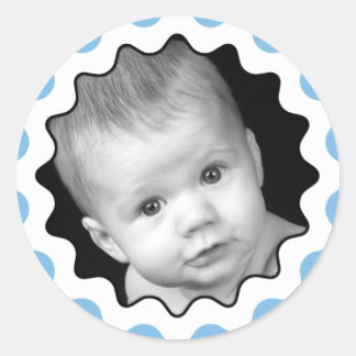 Adesivo Redondo Autocolantes de fotos