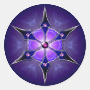 Adesivo Redondo Autocolantes de luz fria