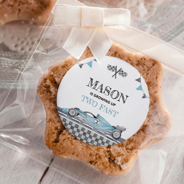 Adesivo Redondo Autocolantes de primeiro aniversario de carro de u (Criador carregado)