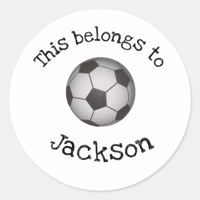 Adesivo Redondo Autocolantes de propriedades personalizadas (Frente)