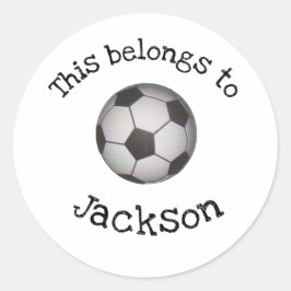 Adesivo Redondo Autocolantes de propriedades personalizadas