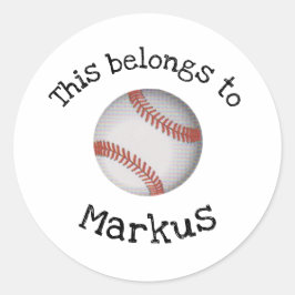 Adesivo Redondo Autocolantes de propriedades personalizadas