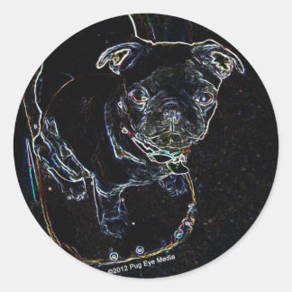 Adesivo Redondo Autocolantes de Skatebog