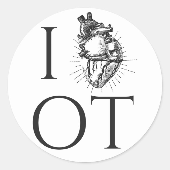 Adesivo Redondo Autocolantes de terapia ocupacional redondos (Frente)