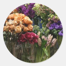 Adesivo Redondo Autocolantes - design sofisticado