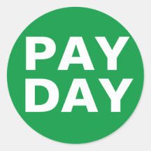 Autocolantes do Calendário de Pagamento