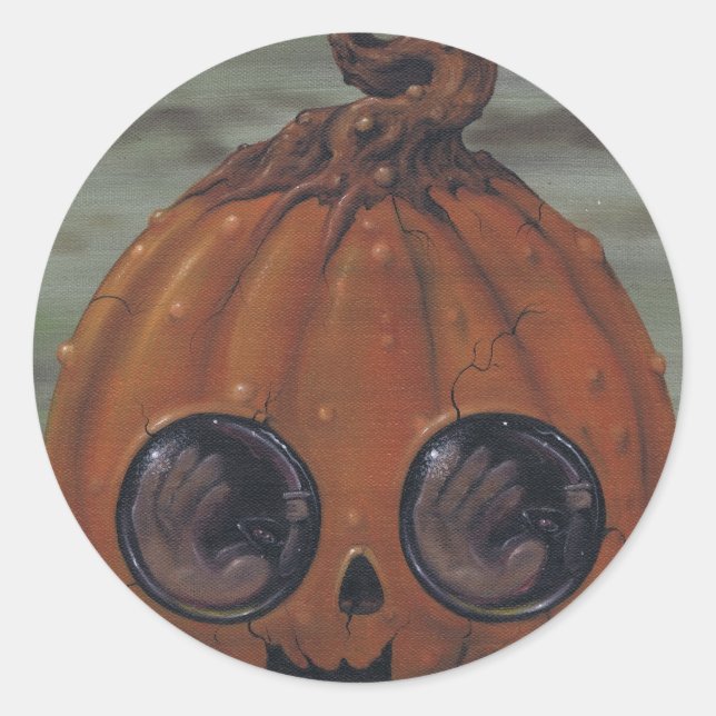 Adesivo Redondo autocolantes fienatos (Frente)