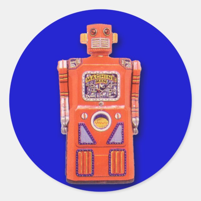 Adesivo Redondo Autocolantes (Folha de 6) (Frente)