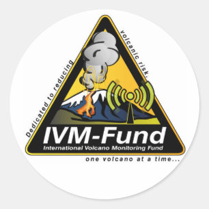 Adesivo Redondo Autocolantes IVM-Fund!