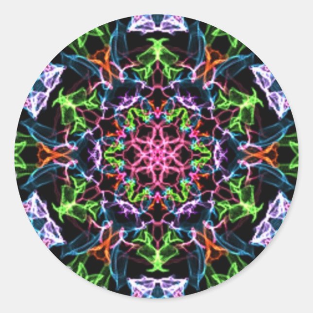 Adesivo Redondo Autocolantes para cicatrização de energia, ferrame (Frente)