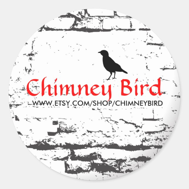 Adesivo Redondo Autocolantes personalizados (Frente)