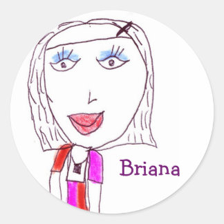 Adesivo Redondo Autocolantes personalizados