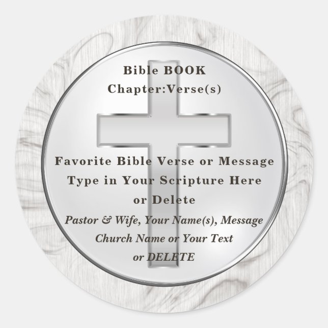 Adesivo Redondo Autocolantes personalizados para envelopes, favore (Frente)