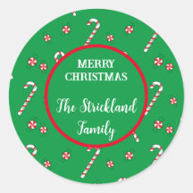 Autocolantes personalizados para o Natal