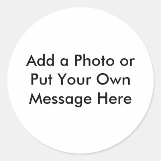 Adesivo Redondo Autocolantes personalizados - Sejam engraçados ou 