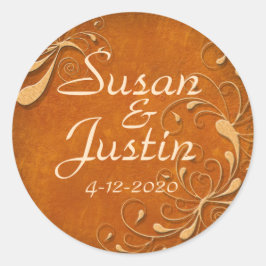 Adesivo Redondo Autocolantes redondos de queda