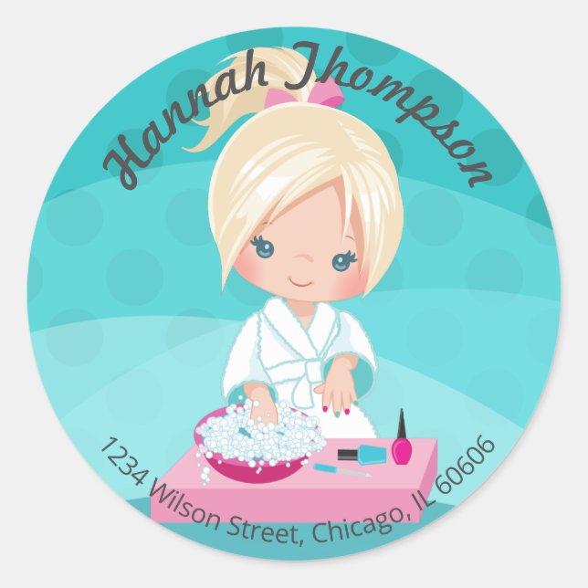 Adesivo Redondo Autocolantes Spa (Frente)