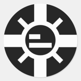 Adesivo Redondo Autocolantes Sparko Sun Round