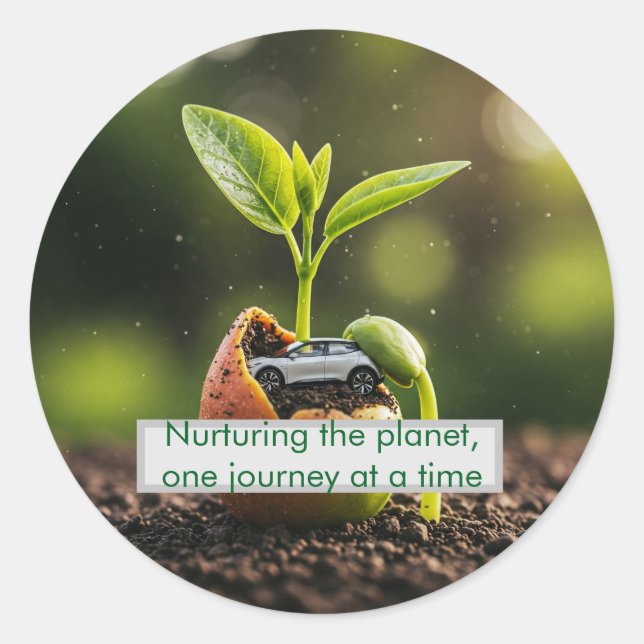 Adesivo Redondo Autocolantes únicos (Frente)