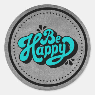 Adesivo Redondo Autocolantes únicos